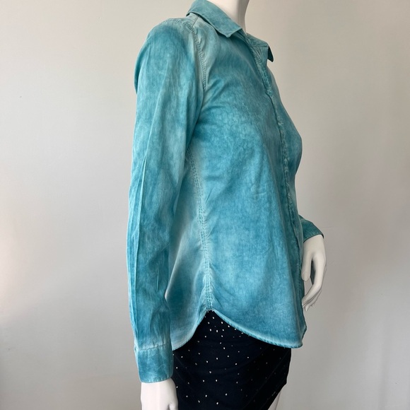 Kelly Wearstler Button Down Cotton Long Sleeve Shirt Size S - Picture 3 of 7